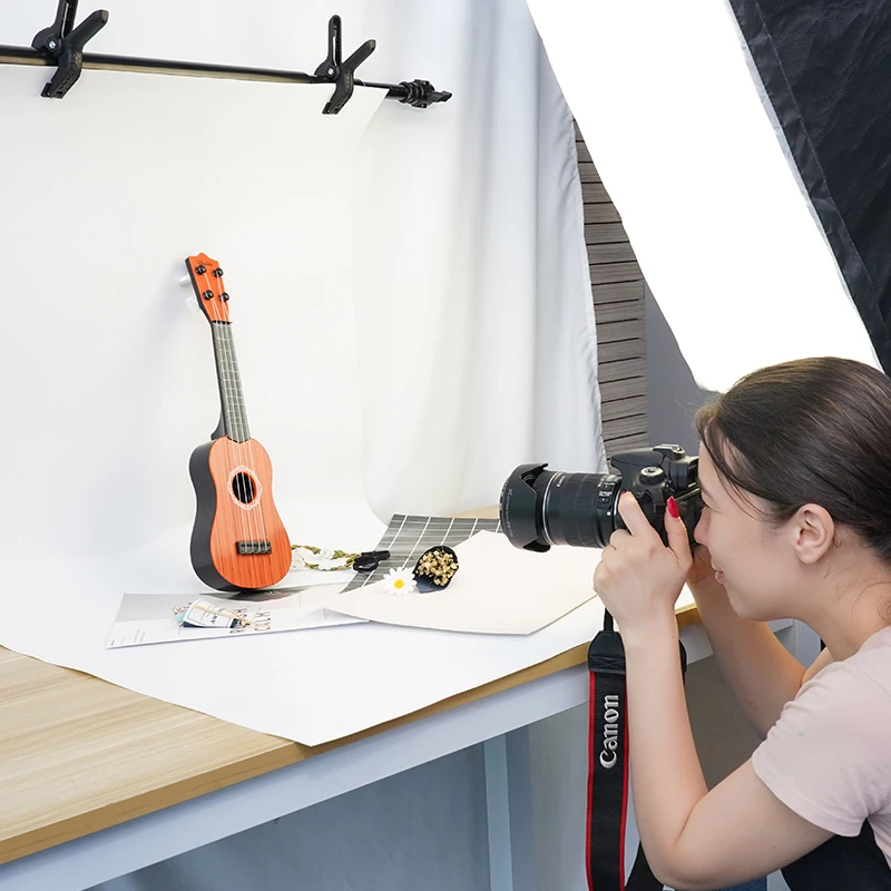 Photo Studio Softbox Kit 8pcs LED 20w Photographic Lighting Kit Camera& Photo Accessories 2 light stand 2 softbox for Photo