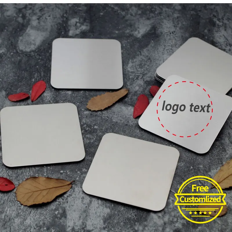 Quail Creative Square Table Cup Mat Decor Mug Bottle Pad Coffee Placemat for Table Spinning Coasters with your logo/text Free 8 Hb7e43ccbc48442f1abc743048ec82449f