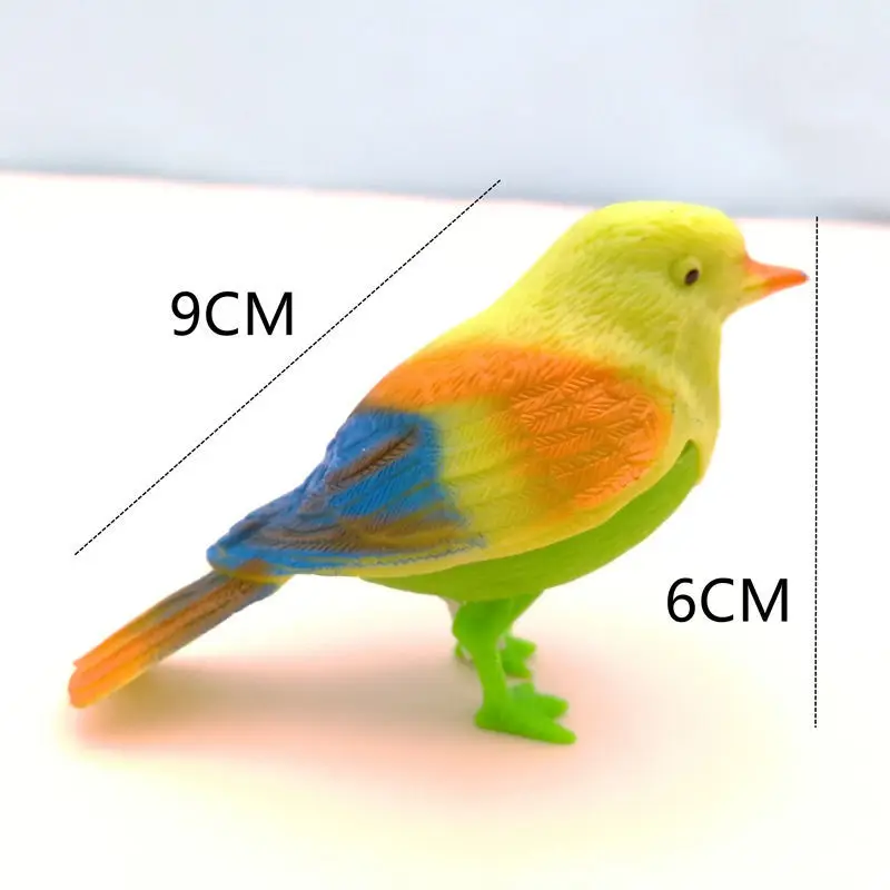 Singing Bird Toys Cute Singing Bird Interactive Electronic Toys Simulation Bird Voice Control Music Educational Toys For Baby Kids Gift Funny Toy
