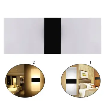 

6W LED Wall Lamp Sconece Light UK Plug Decor For Bedside Corridor Living Room Hallway