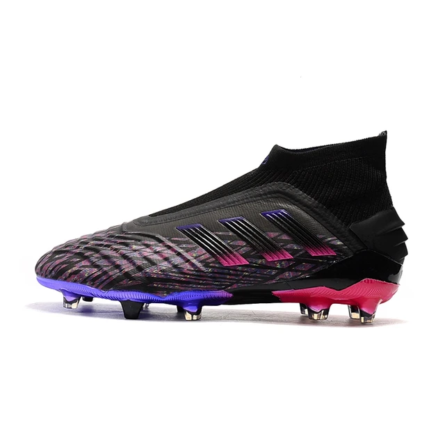 Adidas Predator 19 + FG Electroplate zapatillas de deporte cordones hombres zapatos de fútbol botas altas botas de fútbol|Calzado de fútbol| AliExpress