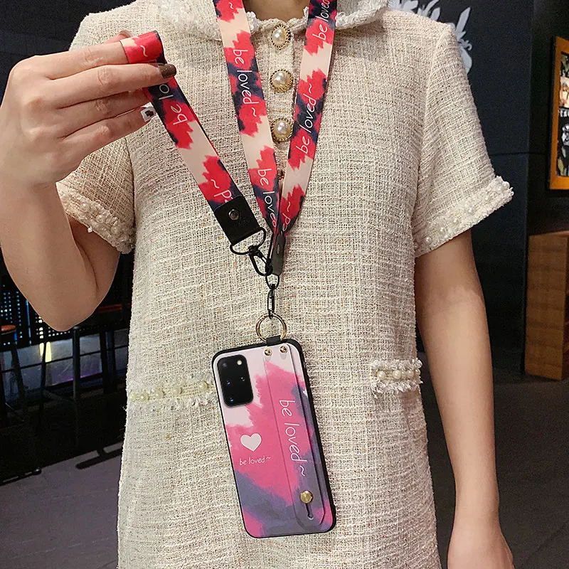 Enhanced Phone Holder Case with Wrist Strap and Lanyard - SoCouple