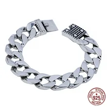 Браслет из стерлингового серебра S925 пробы, ювелирные изделия, простые ювелирные изделия, Ретро стиль, простой стиль, подарок на день Святого Валентина, Горячая Распродажа, Новинка