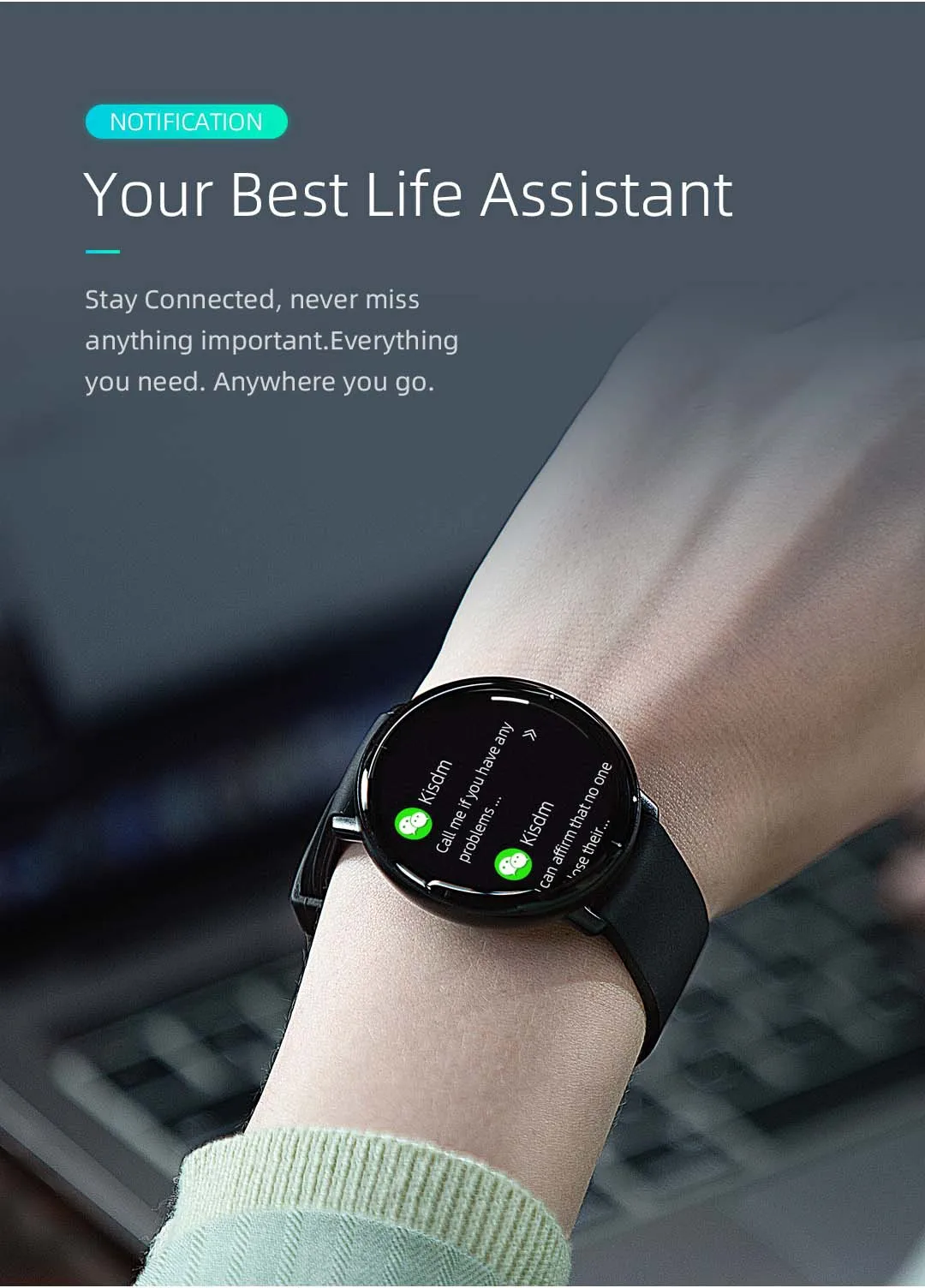 Mibro Lite Smartwatch Amoled Display 1.3 Inch Support Multi-language 23 Hb7e4a90b008143649e4369483a0b5238J