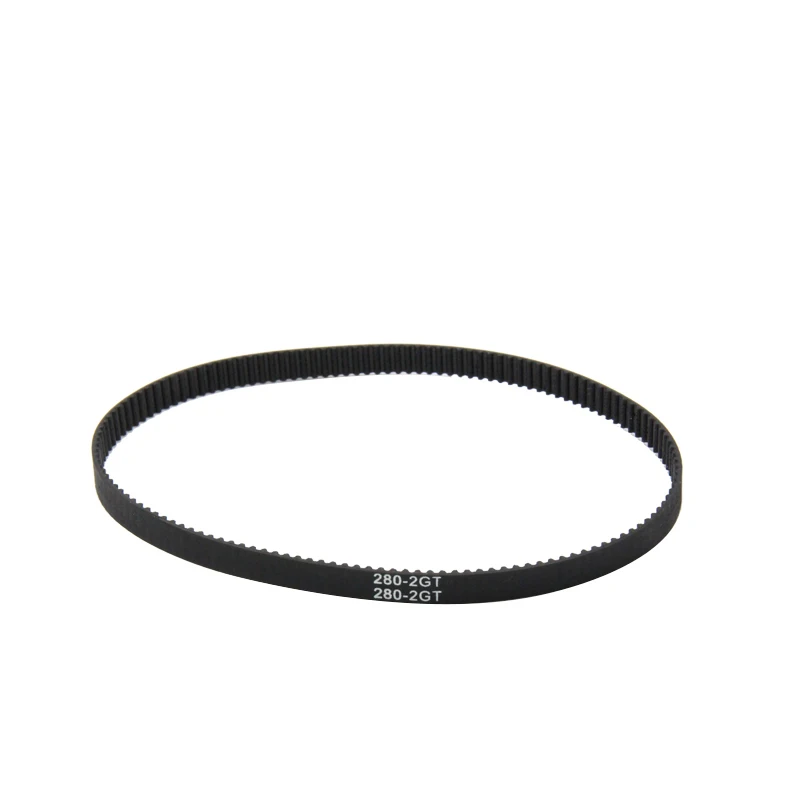 Rubber Belt Synchronous Belt GT2 Belt Closed Loop Timing Belt 2GT 6mm Rubber 3D Printer Parts 110-852mm Synchronous Belts