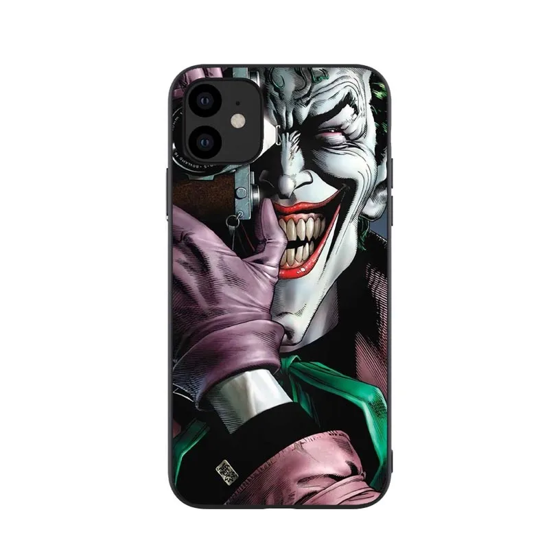 TPU Halloween Clown Horror Friends Soft Case For iPhone X 6 6S Plus 7 8 Plus XS XR XS Max Joker Cover For iPhone 11 Pro Max - Цвет: TPU