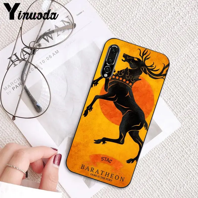 Yinuoda Valar Morghulis логотип Игра престолов чехол для телефона для huawei P20 P30 P20Pro P20Lite P30Lite P Smart P10Lite - Цвет: A9