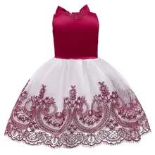 Платье для девочек; осеннее платье принцессы; fille ceremonie robe fillette dentelle; детское платье; Топ;#5G4