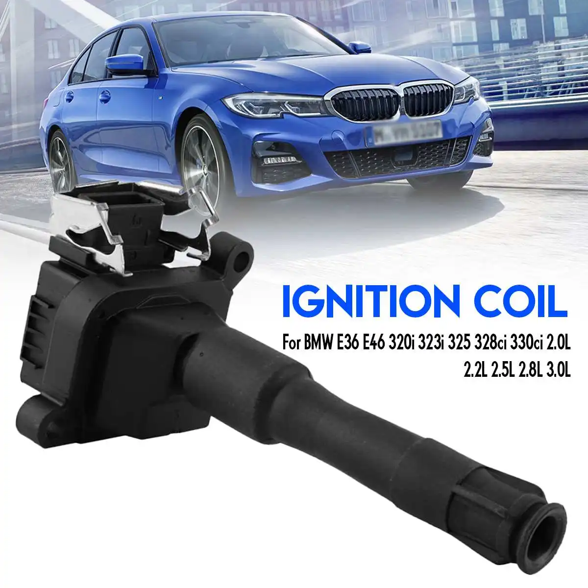

Ignition Coil Genuine Ignition Coil Assembly For BMW E36 E46 320i 323i 325 328ci 330ci 2.0L 2.2L 2.5L 2.8L 3.0L Replacement