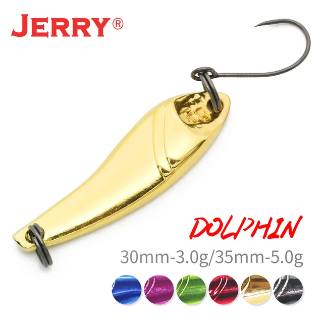 Jerry3g 5g Micro Spoon Spinner Baubles Casting Jigging Ice Fishing