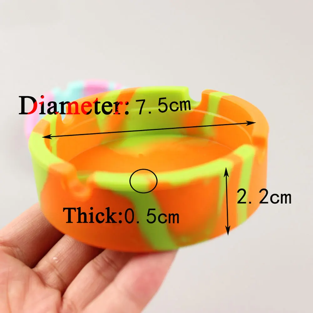 Silicone Ashtray, Portable Ashtray, Cigarettes Ashtray Silicone Portable Ashtray