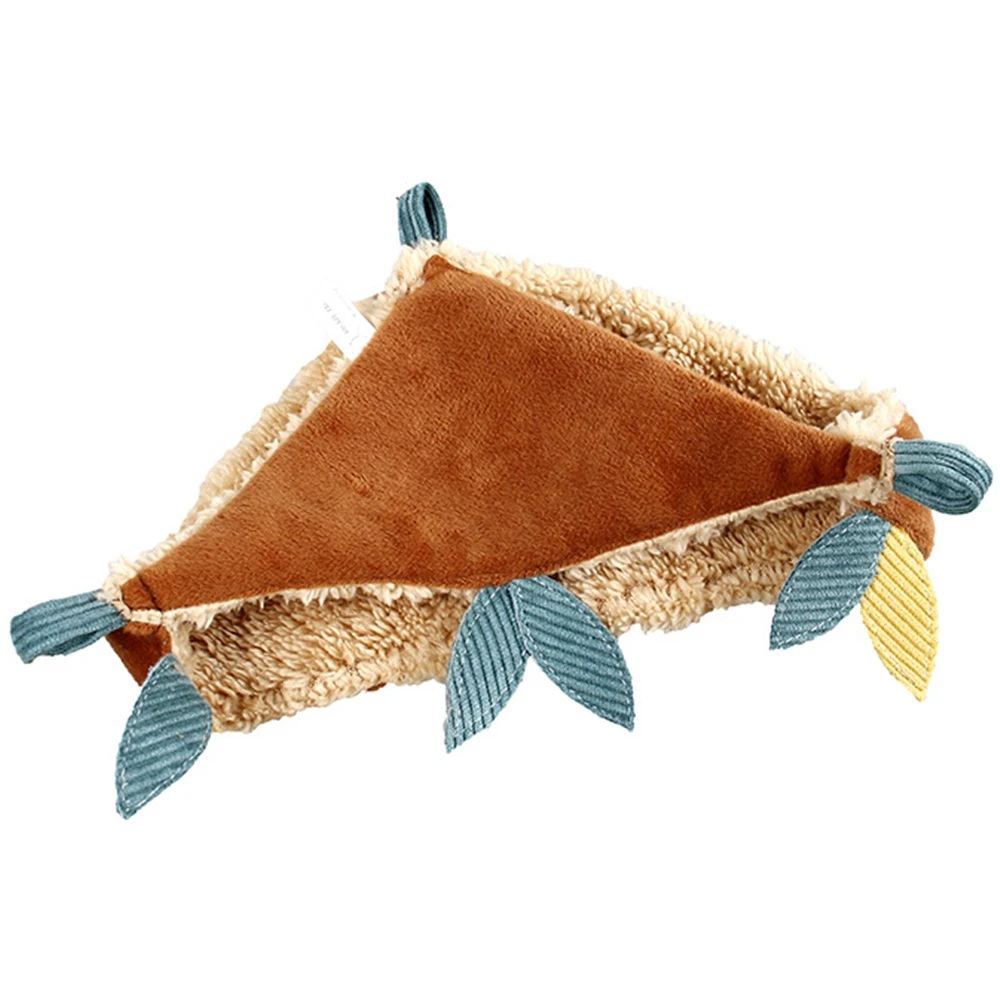 Coffee Pet Hamster Hammock Nest Sleeping Bed Small Animals Glider Hanging Cage Hamster House Squirrel Hamster Toys Pets Accessories - Цвет: Coffee