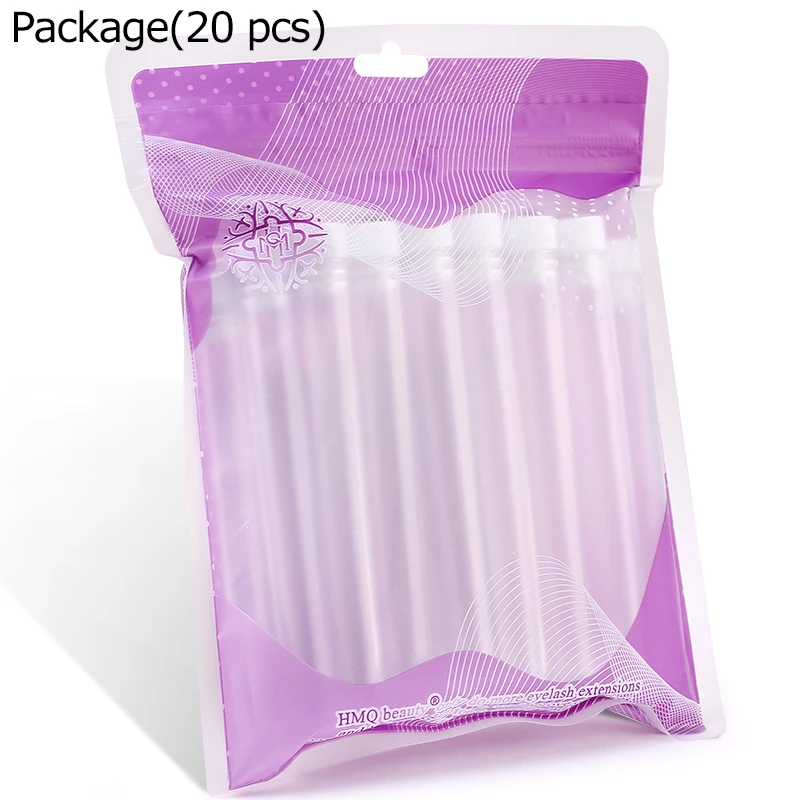 20pcs Reusable Eyebrow Brush Tube Leopard Serpentine Diamond Mascara Wands Dust-proof Eyelash Extension Supplies Makeup Tool 6