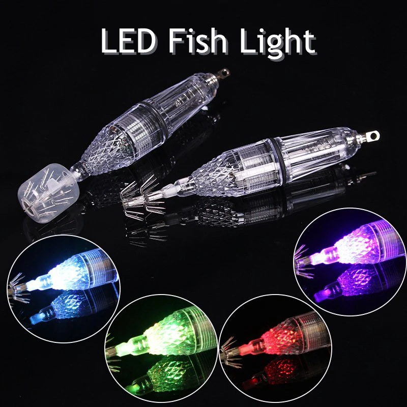 

LED Fish Lure Lamp Umbrella Hook New Portable Novelty Fishing Tools Squid Octopus Cuttlefish Dedicated Colorful 12cm 17cm Light