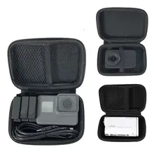 Tragbare Kamera Lagerung Box Wasserdicht Fall Kopfhörer Lagerung Box Mini Sport Kamera Tasche für Gopro Hero 7 6 5 4 3 SJCAM