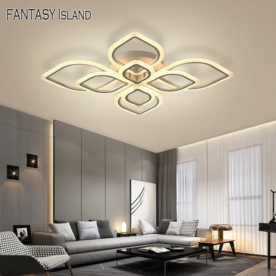 

New Modern LED ceiling lamp dimmable remote control lamp bedroom living room Family Hotel Tasteful Lighting Fixture Ceiling Lamp