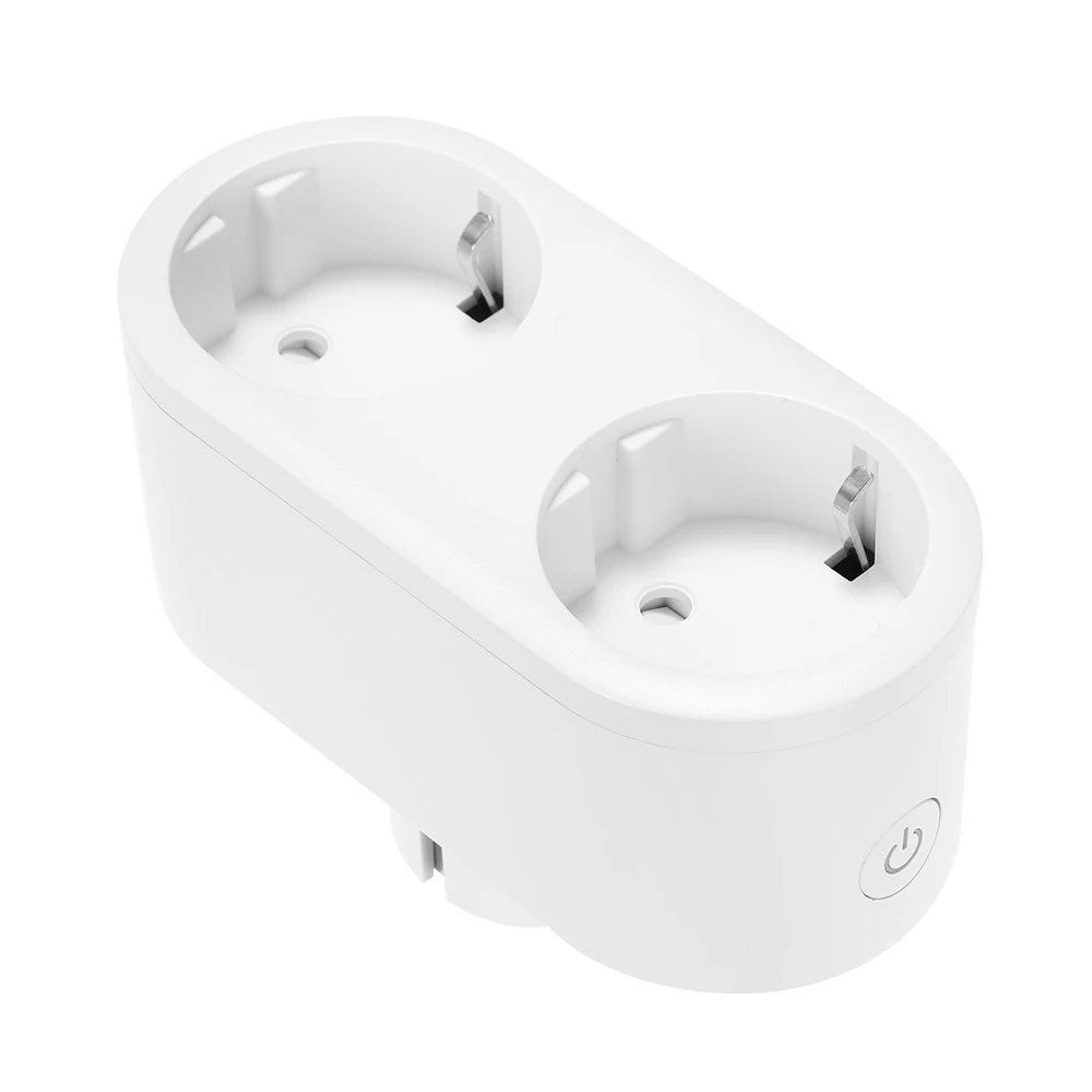 Умная Wi-Fi розетка EU type E с usb-разъемом, пульт дистанционного управления со смартфона, Функция синхронизации, голосовое управление для Alexa Google Home