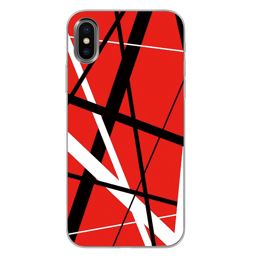 3 Силиконовые чехлы для телефонов Van Halen в полоску для iPhone 5 5S SE 6 6s 7 8 Plus X XS Max XR задняя крышка - Цвет: 3