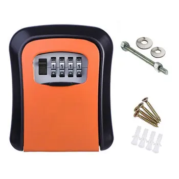 

Key Card Password Box, Master Key Box, Password Lock, Decorated Cipher Key Box KS008 4 Digit Wall-mounted Curved / / / Home