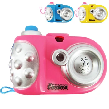

Kids Toys Projection Camera Cartoon Luminous Electric ABS Material Camera Boys Girls Toy Interest Training Small Gift 1234