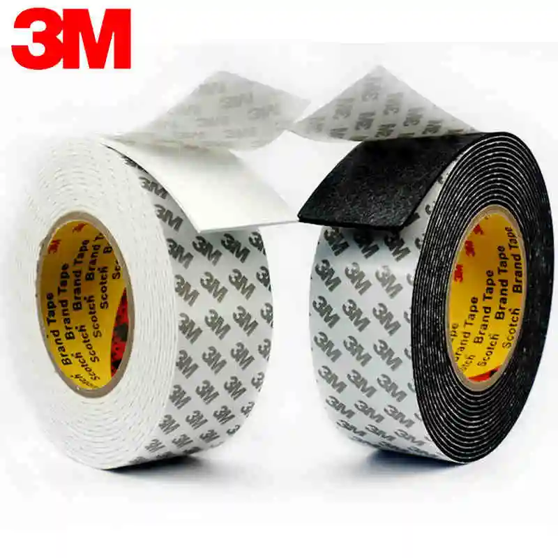 3M 1mm-2mm thickness Super Strong Double side Adhesive foam Tape for Mounting Fixing Pad Sticky