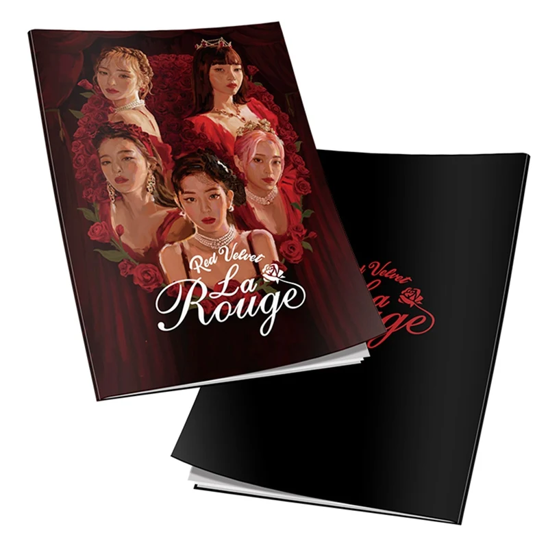 27 страниц 14,8*10,5 см KPOP красный бархат девушки RBB RV альбом HD фото карты ПВХ карты самодельный ЛОМО фотоальбом Фотокарта