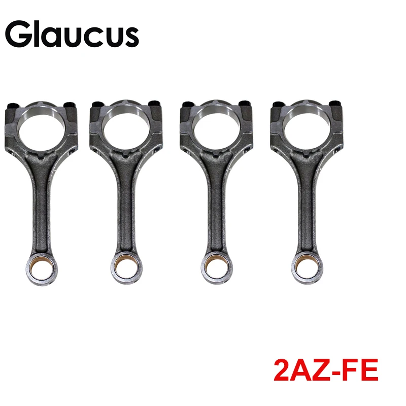 

4pcs 2AZFE 2AZ connecting rod for Toyota Scion tC Scion xB Camry Corolla Matrix Highlander RAV4 Solara 2.4L 13201-09781