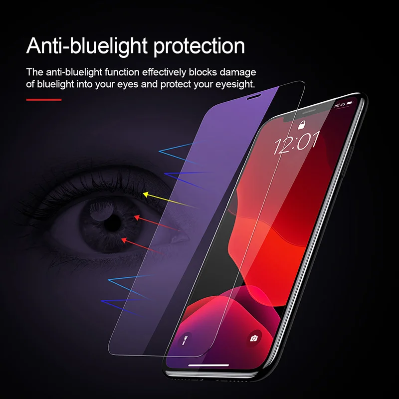 Baseus 0,15 мм ультра тонкий протектор экрана для iPhone 11 Pro Max защитное закаленное стекло Защита от царапин для iPhone 11 Pro Max