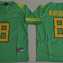 Горячая Распродажа Орегон Дак Маркус Мариота 8 горячая Распродажа Ограниченная серия s-зеленый Размер S, M, L, XL, 2XL, 3XL ДЖЕРСИ