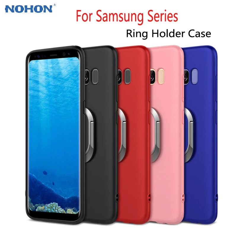 NOHON чехол для телефона Samsung S8 S9 S10 Plus Note 8 9 S7 edge Galaxy A6 A8 J4 J6 J8 2018 |
