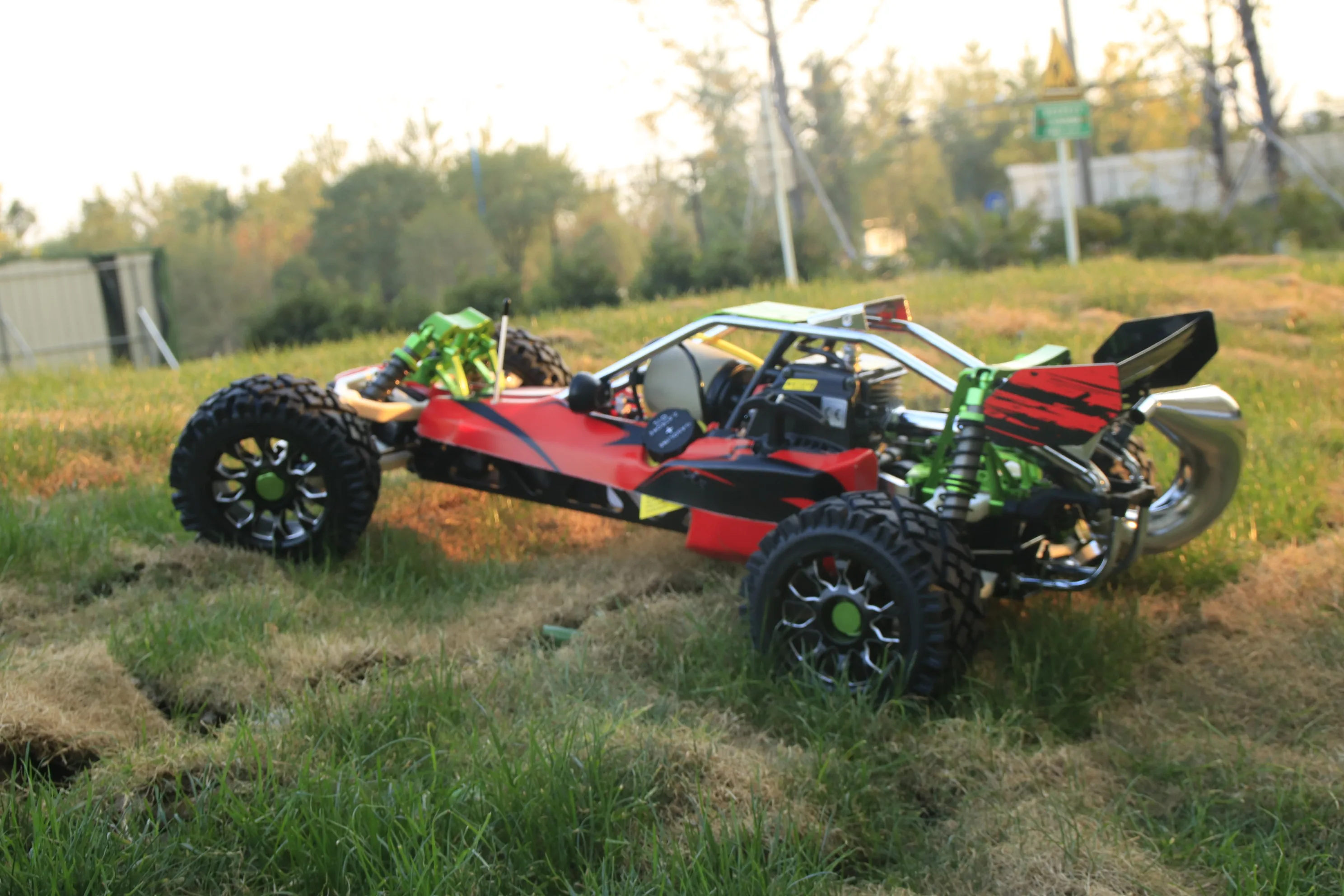 1/5 масштаб Rofun 320AG бензиновый Багги RTR 32cc двигатель с ЧПУ металлический кронштейн и нейлоновые детали в сборе завершены