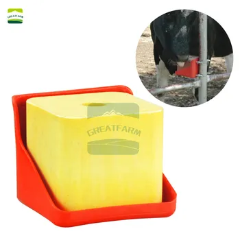 

Cow Cattle Sheep Lick Brick Tray Salt Brick 1 Pcs Thick Tray Support Lick Salt Brick Frame Box Durable Livestock FARM Equipment