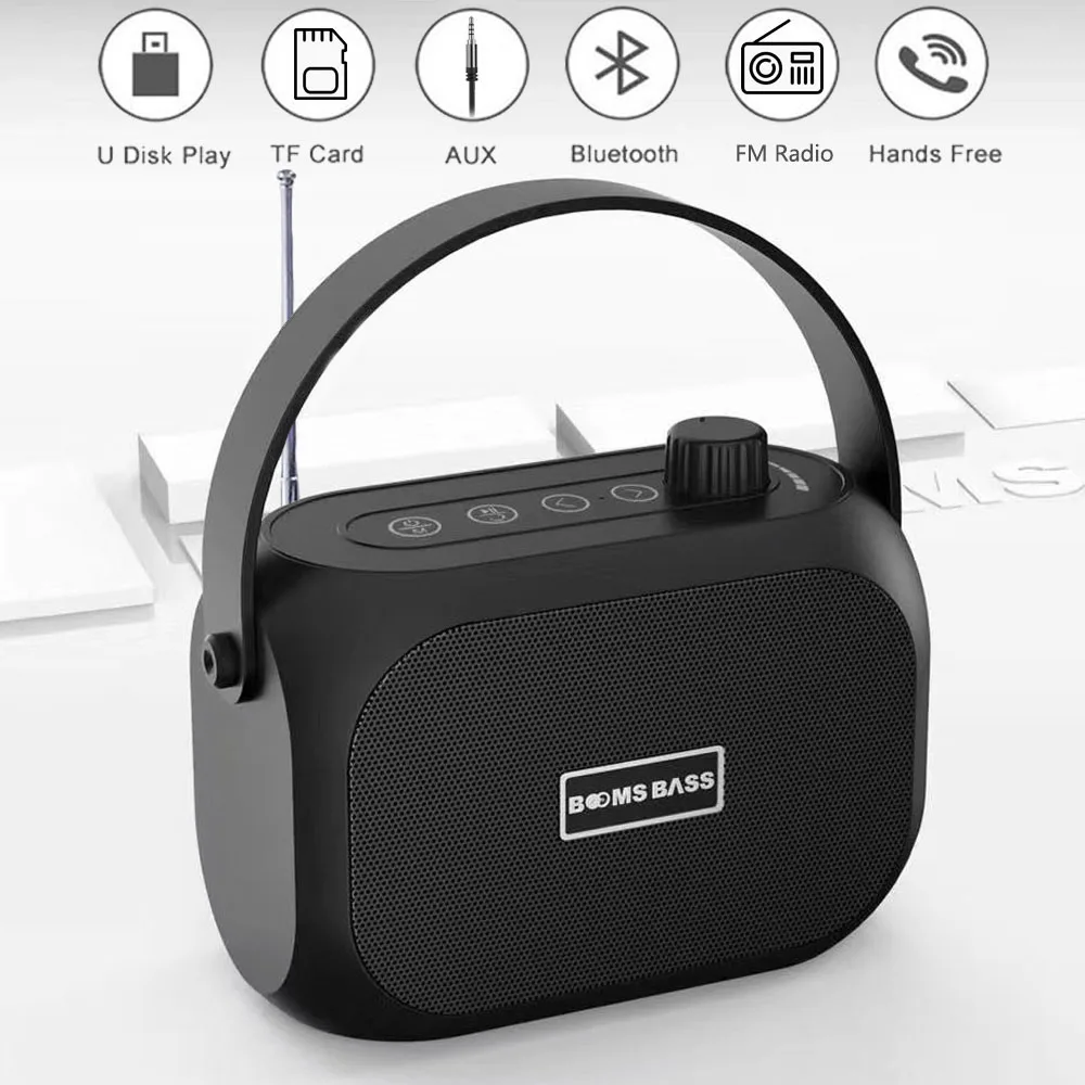 Portable Wireless Speakers Powerful Bluetooth Speaker Stereo Bass