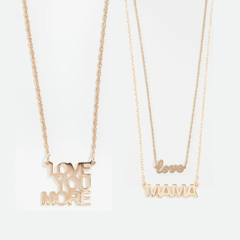 

Girlgo Vintage Maxi Chains Love Pendant Necklaces For Women Charm Crystal Alphabet Link Necklaces Heart Bijoux Eyes Gift Jewelry