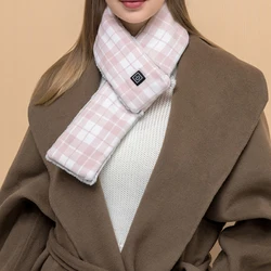 Heating Scarf with 3 Heating Levels Winter Scarf USB Electric Heated Warm Scarf Women Man Ski Scarf Couple Scarf Heated Scarf