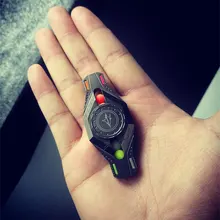 Два листа Mecha стиль ручной Спиннер из титанового сплава Спиннер креативный Досуг EDC для взрослых антистрессовая игрушка для детей с СДВГ Коллекция подарков