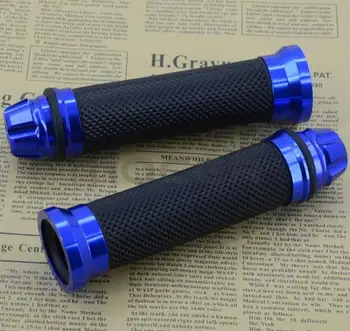 

Motorcycle 7/8 Hand Grips Handle Bar Rubber Gel For Yamaha Honda Kawasaki Bmw