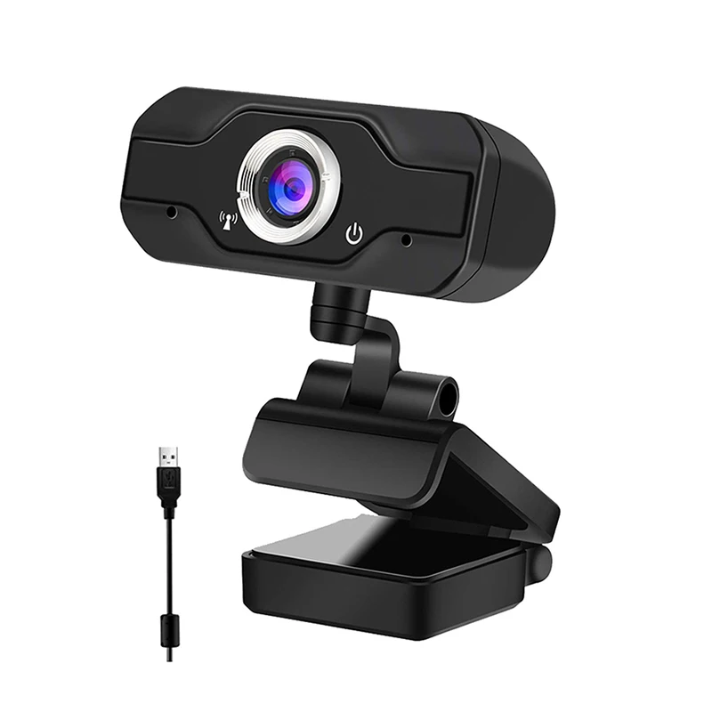 

FHD 1080P USB Webcam Web Camera Video Driver-free for Online Teaching Live Broadcast Home Office Video Call Computer Video Camer