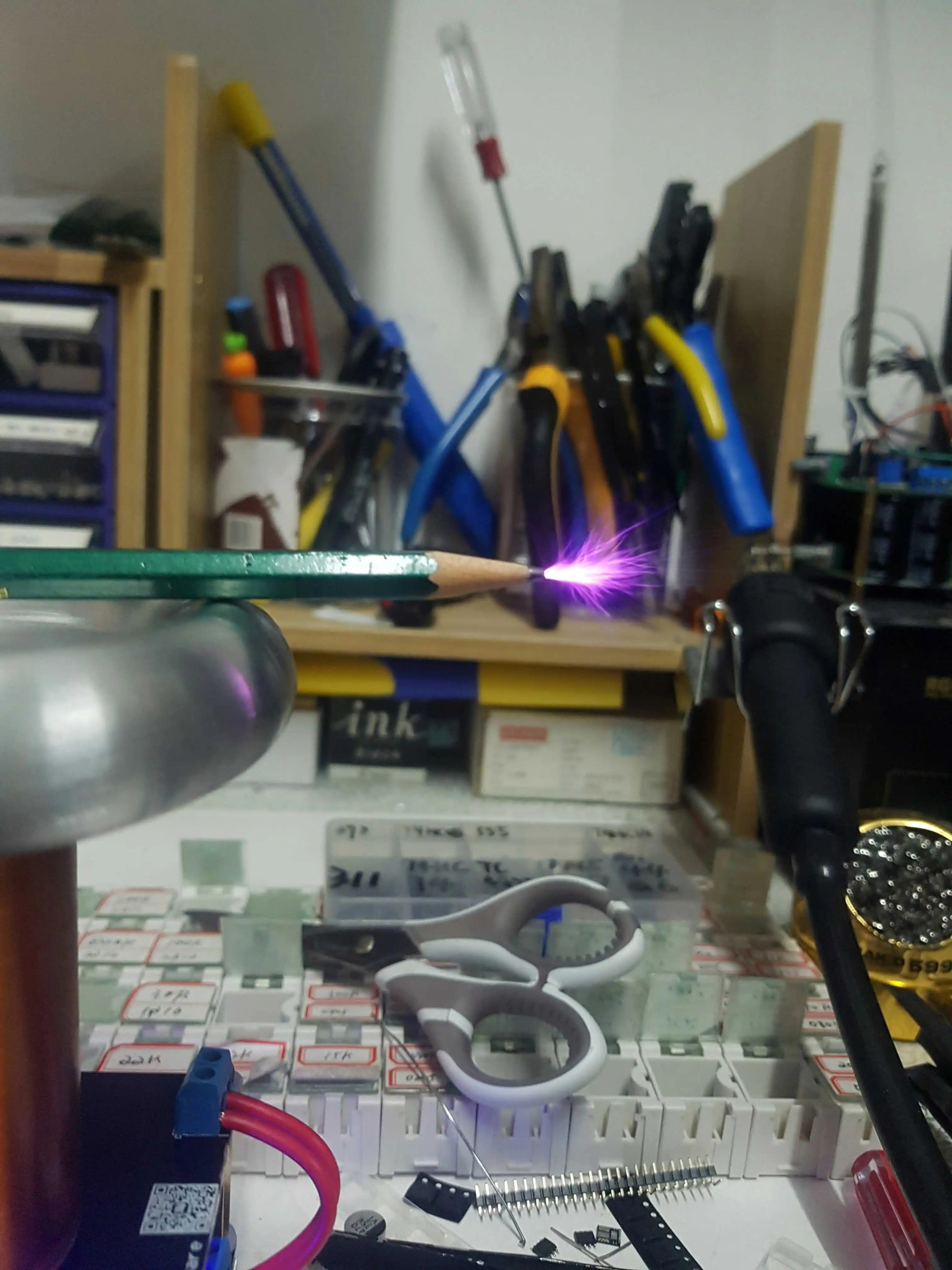Tesla coil miniSSTC готовый продукт