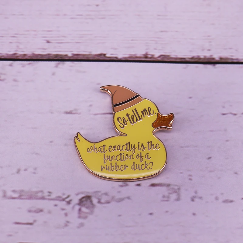 Резиновая булавка на утином пуху в стиле Weasley|Броши| |