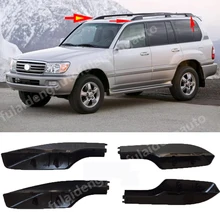 1 шт. для Toyota Land Cruiser LC100 4700 1998-2007 багажник на крышу рейка Торцевая крышка оболочка замена автомобильные аксессуары