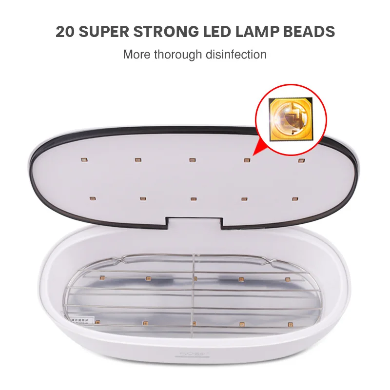 

59s LED Dry Temperature Sterilizer Dental Medical Autoclave Tool Nail UV Manicure Beauty Salon Equipment Sterilizing Nail Tools