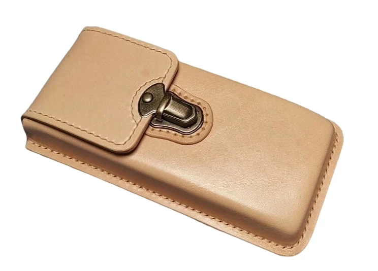 para bolígrafo de piel vaca 100% auténtica hecha a mano, para lápices, estuche para lápices|Bolsas para lápices| - AliExpress