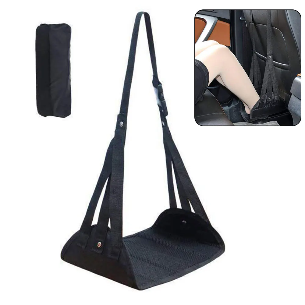 

Leg Long Travel Home Hanging Office Adjustable Footrest Hammock Portable Memory Foam Prevent Swelling Gift Flight Relaxed