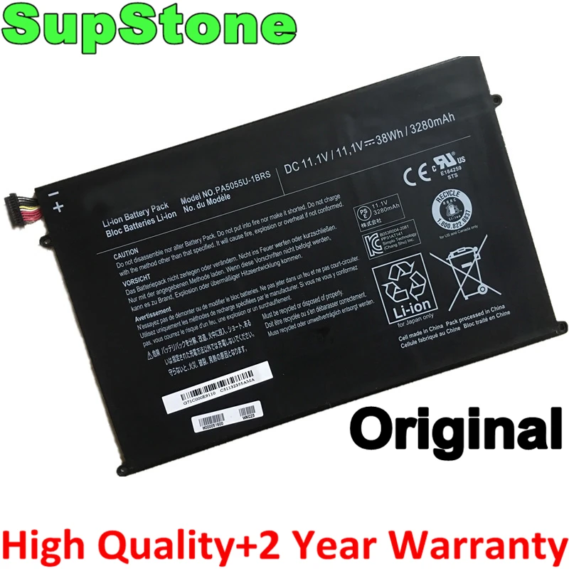 Оригинальный аккумулятор SupStone для ноутбука Toshiba Excite 13 AT330 новый PA5055U-1BRS