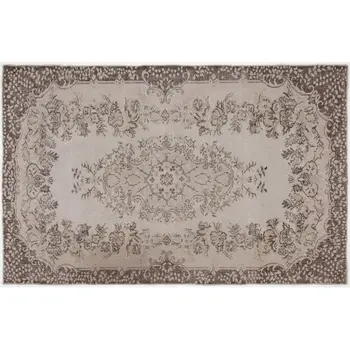 

Handmade Beige Vintage English English Area Rug 172x270 Cm-5'8''X8'10''