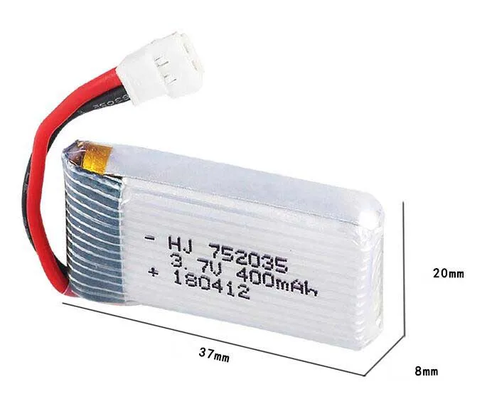 3.7v 400MAH