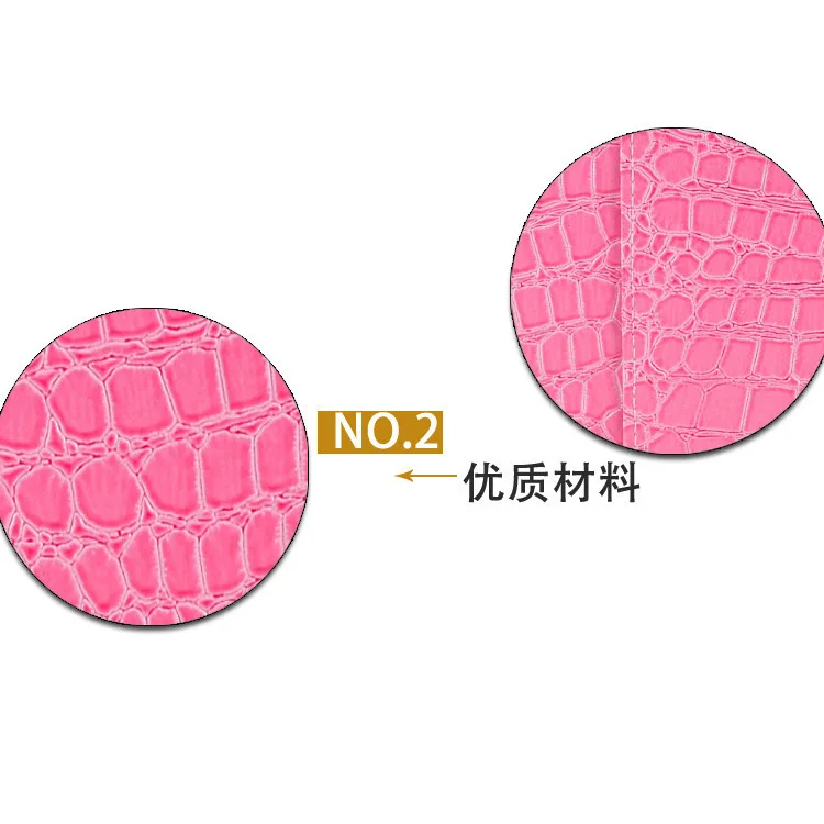 

Star Beauty Industry Cosmetic Case Crocodile Pattern Cosmetic Bag Large Capacity Double Layer Pu Cosmetic Case