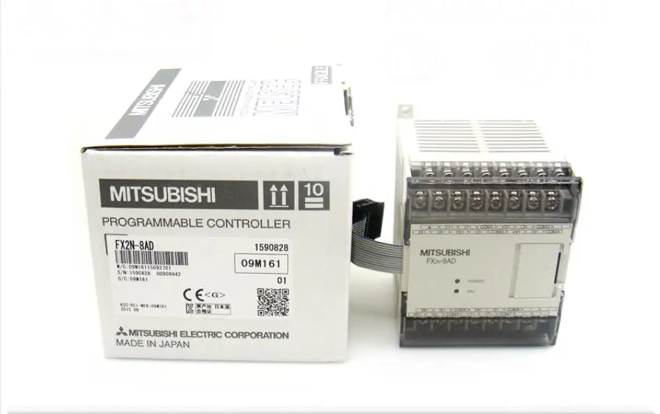 원래 모듈 FX2N-2AD FX2N-4AD FX2N-8AD FX2N-2DA FX2N-4DA FX2N-5A FX2N-4AD-PT FX2N-4AD-TC FX0N-3A