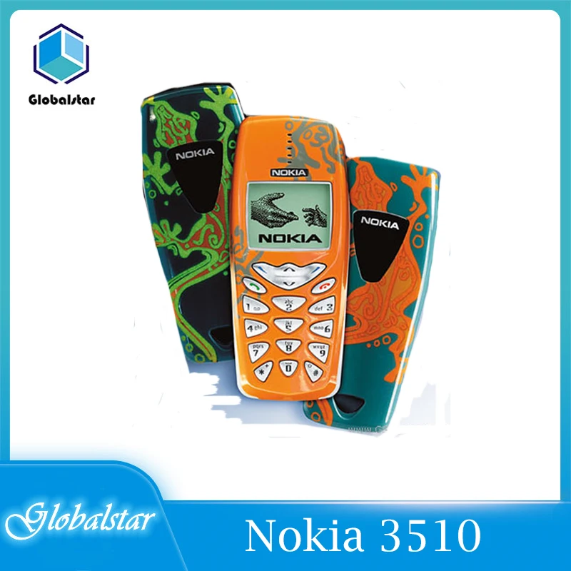 Nokia 3510 Восстановленный Оригинальный разблокированный дешевый подарок телефон 2G
